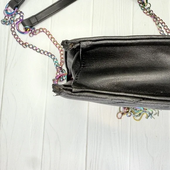 INC Black Quilted Convertible Bag – Vegan Leather - Picture 8 of 8